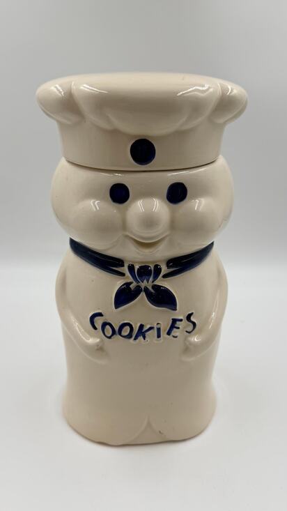 Pillsbury Other - Vintage 1973 Pillsbury Doughboy Cookie Jar Ceramic Poppin Fresh